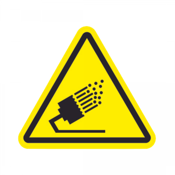 Panneau Triangle DIBOND Danger Enneigeur TRI-DIB151